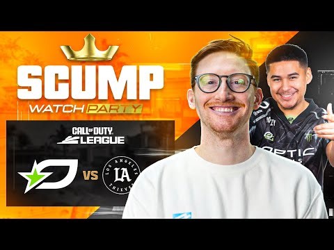 OpTic TEXAS VS LA THIEVES!! SCUMP WATCH PARTY - CDL MAJOR 1 QUALIFIERS WEEK 4