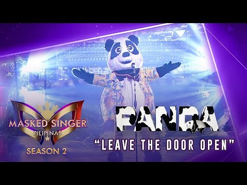 Knock knock para sa 'Leave the Door Open' performance ni Panda | Masked Singer Pilipinas Season 2