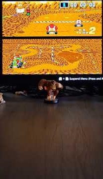 Super Mario Kart 🏁 let's have some retro racing fun 😁🥰 #snes #mariokart