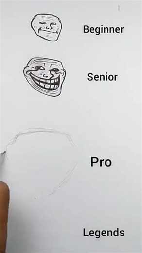 😎troll fase drawing 💀||#trollface #drawing 🤫🤨#sketch#art #draw