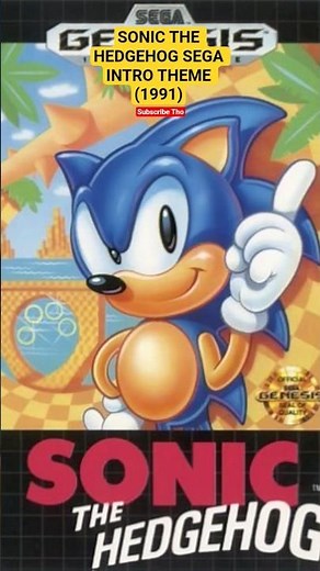 Sonic the Hedgehog intro theme #sonic #sonicthehedgehog #sega #segagenesis #themesong #retrogaming