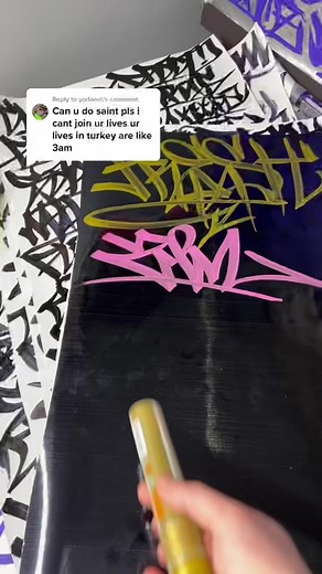 Graffiti Techniques for Tagging with Paint Markers