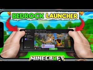 Finally the Bedrock launcher has been Released for Android!! 🥹
