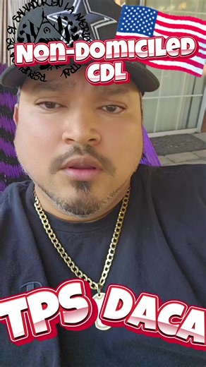 #nondomiciledcdl #tps #daca #NONDOMICILEDCDL | cdl