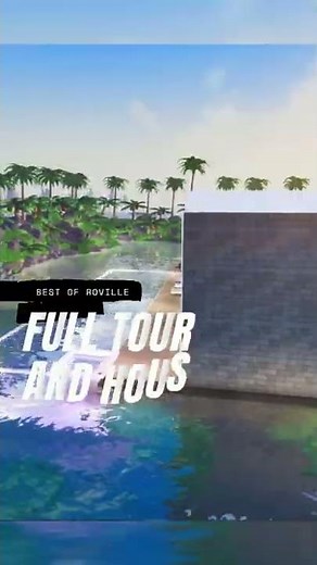 ⭐ You Can Buy This! Watch The Full Tour on Our Channel || sland Floating Villa by simsfrog