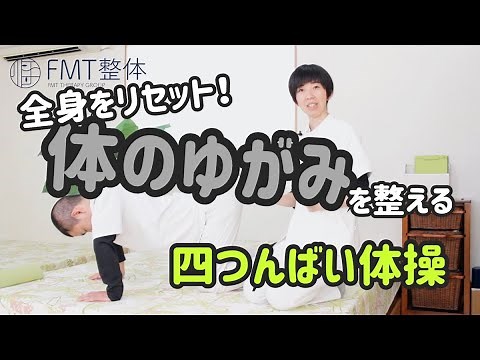 全身をリセット！体のゆがみを整える「四つんばい体操」