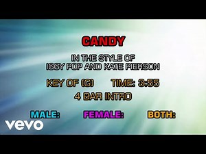Iggy Pop, Kate Pierson - Candy (Karaoke)