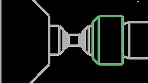 【ワイヤーフレーム#0】ダンジョンのファイアーボールを眺めます【JavaScript動画】