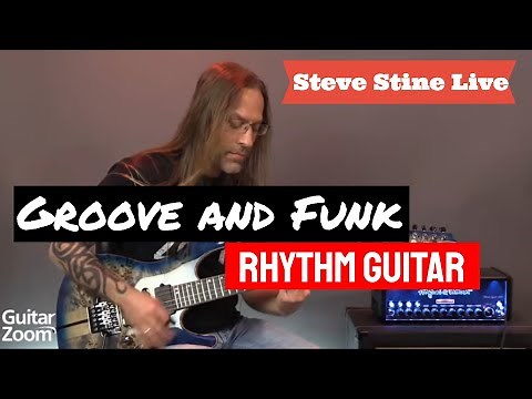 Rhythm Guitar Tips: Groove and Funk Rhythm and Strumming Tips | Steve Stine LIVE