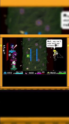 Deltarune Chapter 5 - Unique Flowery Fight Interaction #deltarunechapter5 #deltarune #flowery