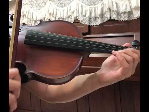 The second position: Finding the first finger in the 2nd position/ First finger ditty (viola part)