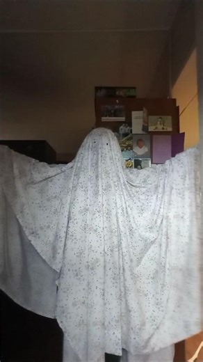Homemade Bedsheet Ghost Costume #halloween2026 #diyhalloweencostumes #vintagehalloween
