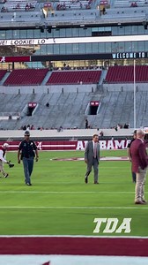 Nick Saban's pregame stroll before tonight's showdown vs LSU | Touchdown Alabama Magazine