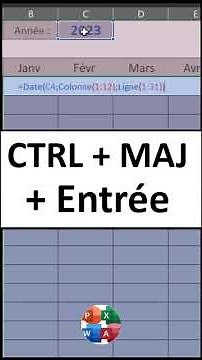 Create a dynamic calendar quickly with Excel