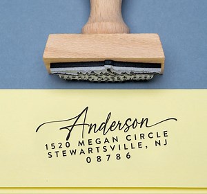Personalized Return Address Stamp – Self Inking Custom Address for Envelopes - Etsy