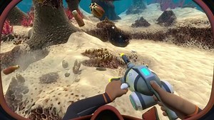 Pushing back critters with the Repulsion Cannon! Sign up to the Subnautica mailing list to be notified when the next update is released: http://eepurl.com/LhdP5 | Subnautica