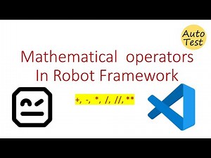 Math operators in Robot Framework