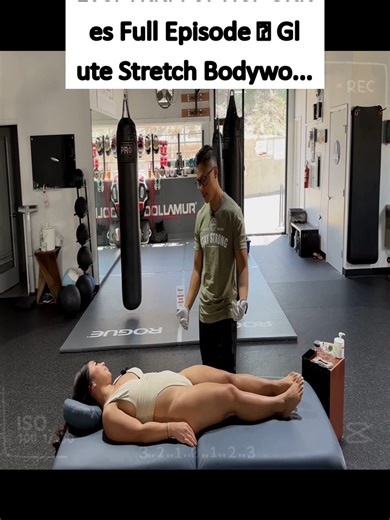 BIGGEST Release Shes Ever Had For Her Glutes Full Episode ｜ Glute Stretch Bodywork Therapy ASMR_part2 #asmr #chiropractic #chiropracticadjustment #massage #massagetherapy #Bodywork