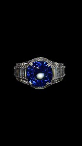 141K views · 6.9K reactions | Royal Blue, Redefined. Two exquisite sapphire rings, each surrounded by meticulously set baguette-cut diamonds — radiant expressions of sophistication and strength. Because when color meets clarity, legends are born. Which one speaks to you? DM us to make it yours. #jewelryaddict #jewelry #jewelrydesigner #diamond | BEZ AMBAR The Art of Jewelry | Facebook