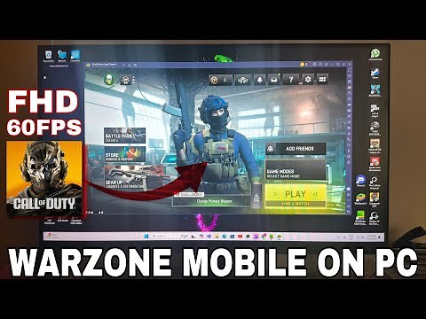 Tutorial - How to Play COD Warzone Mobile on PC | After 4.2 Patch Update | Full Settings Explained