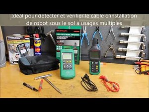 Testeur câble périmétrique pour robot tondeuse par GAZONEO le spécialiste du gazon.