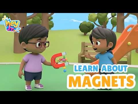 Hey Junior Kids Learn About Magnets | Science Made Fun for Kids