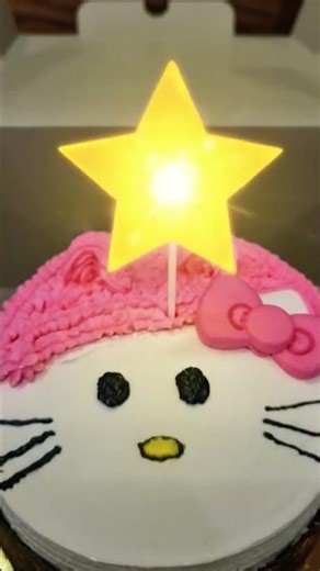 😺Pineapple flavour hello kitty themed cake#shorts#trending#pineapple_cake#hello_kitty#Ananya_c and f