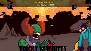 whitty VS clown Mod for Friday Night Funkin' | FNF Mods