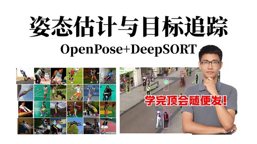 导师催交行为分析论文？手把手带你复现OpenPose+DeepSORT，提供完整可跑代码与数据集！