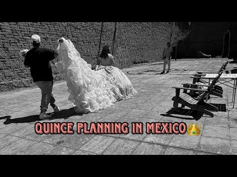 MEXICO:QUINCE DRESS, POOLS, PHOTO SHOOT!