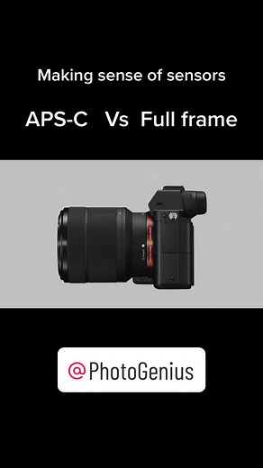 Understanding APS-C vs Full Frame Camera Sensors