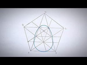 How to Draw the Perfect Egg Geometry Construction Art with Learn & Art | Geometry Art | ‪@learnart‬