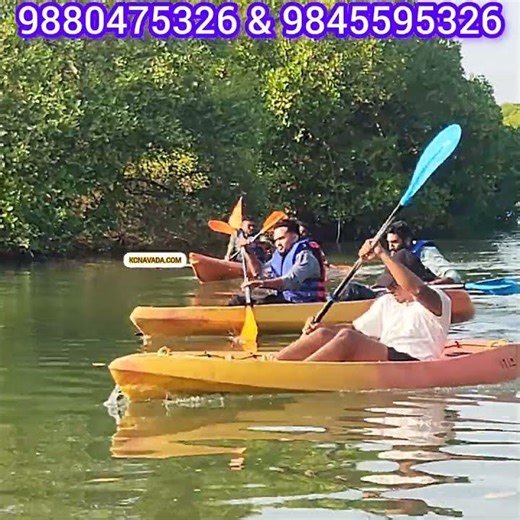 ಸುಂದರ ಕಾಂಡ್ಲವನ ದಲ್ಲಿ ರೋಮಾಂಚಕ Kayaking / Boating in Parampalli of Udupi District, Mangrove Forest