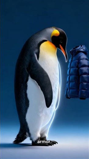 How do penguins survive freezing temperatures? #shorts