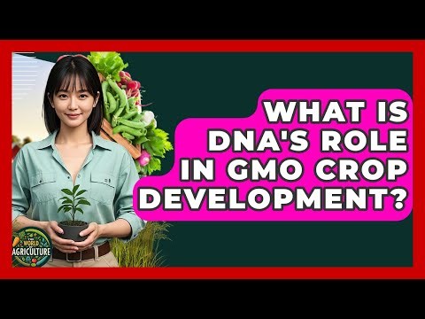 What Is DNA's Role In GMO Crop Development? - The World of Agriculture