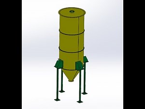 COMMENT UTILISER LA FONCTION TOLERIE ET MECANO SOUDES SUR SOLIDWORKS CAS D UN SILO