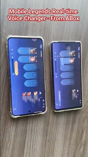Mobile Legends Real-time Voice Changer--From ABox