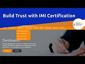 The IMI Certification Process – Building Trust Step by Step