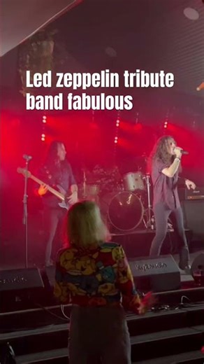 Led zeppelin tribute band fantastic show #livemusic #rockband #live #ledzeppelin🥁🎤🎸🔥