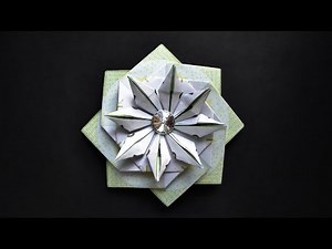 Origami LOTOSBLUME Euro Geldschein GELD FALTEN | Money Lotus Flower | Tutorial by Euro Origami