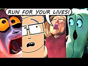 "Run for Your Lives!" Compilation of Random Moments | 1 Second from Animated Movies