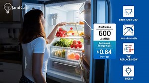 Watch A15 LED Bulb, 7W Refrigerator Light Bulb, Appliance Fridge on Amazon Live