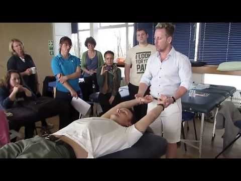 How to assess the Pec Minor & Pec Major, Lats and Rotator Cuff muscles