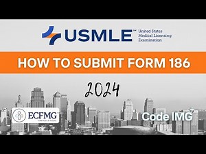 How to Submit Form 186/Identification Form (NotaryCam) | Part 3: USMLE/ECFMG Application