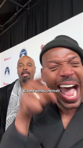 Marlon Wayans, Anna Faris e Shawn Wayans mandaram um “E AÍÍÍÍÍ” direto da #CinemaCon! 🤪