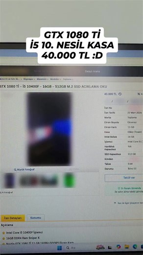 sustum :D reklam işbirliği yoktur #bilgisayar #işlemci #ekrankartı #setup #pc