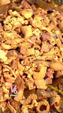 Telangana Style Boti Fry | Pakka Telangana | V6 Kitchen