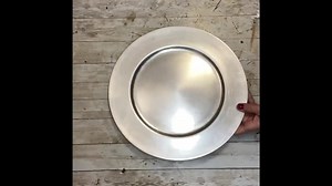 A follower who saw my Snowman charger plate asked me to make a Gingerbread one. Here it is! DIY Dollar Tree Gingerbread Girl Charger Plate #christmasinjuly #crafts #diy #dollartree | Creating Through Chaos