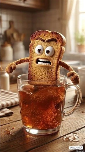 "Do you eat biscuits, rusks, pakodas, and bread with tea every day? 😳