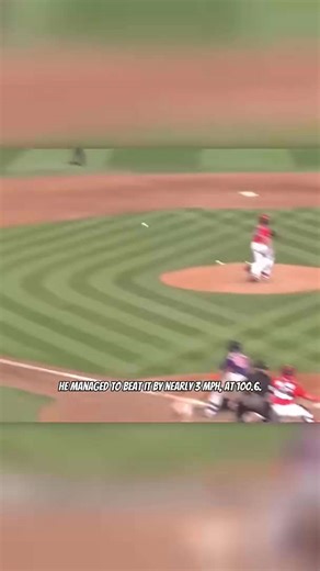 This prospect makes 100 MPH throws from shortstop